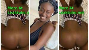 Ghana Celebrity Porns - Ghana: ?Alleged Tiktok Star Hajia Bintu Sextape | LEAKTUBE