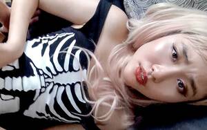 asian wig fuck - Perfect Asian teen Sophie Hara fucks in her pink wig and gets a facial by  LustFeed | Faphouse