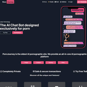 free text sex chat - PornJourney - Pornjourney.ai - AI Sex Chat Site