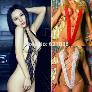 black and white people group sex - 2015 New Sexy Lingerie Hot Lace Underwear Red Black White Costumes  Sleepwear Erotic Lingerie Porn Baby