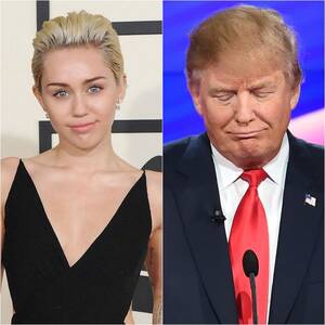 Miley Cyrus Anal Fucking - Miley Cyrus is just about sick of Donald Trump and his 'stupid-ass sexist  shit'