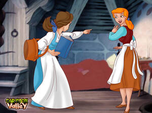 cartoon valley belle - Crossover - [CartoonValley][NEW] - Cinderella Vs. Belle porno