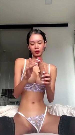 asian girl dildo gravure - Watch HORNY ASIAN BITCH CUMS WITH DILDO - Asian, Dildo, Bitch Porn -  SpankBang