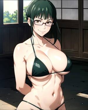 erotica anime gallery - Anime Girls Ai Images - 1 - Maki Zen'in Porn Pic - EPORNER