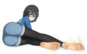 girls smelly bare feet - Lewd Louise - smelly feet by Lululewd on DeviantArt
