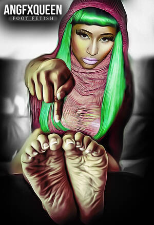 foot nicki - Nicki minaj feet and soles by ANGFXQUEEN on DeviantArt