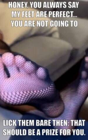 Foot Caption Porn - Feet Caption GIFs - Porn With Text