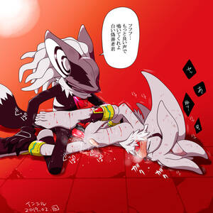 Infinite Gay Sex - Rule 34 - anal anal sex big ears blood canid canine claws clothing cum cum  inside erection eulipotyphlan footwear forced gay gloves hedgehog infinite  (sonic) japanese text male mammal mask muimuitoby (artist)