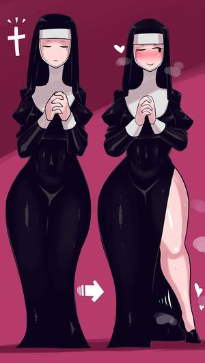 huge tits toon nun - Minami Aomori â€“ Sister Nun | Top Hentai Comics
