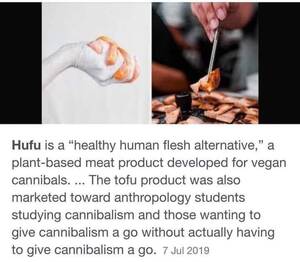 Foot Cannibal Porn - Vegan cannibals : r/BrandNewSentence