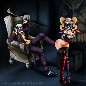 Joker Batman Arkham City Porn - Rule34 - If it exists, there is porn of it / harley quinn, joker / 153432