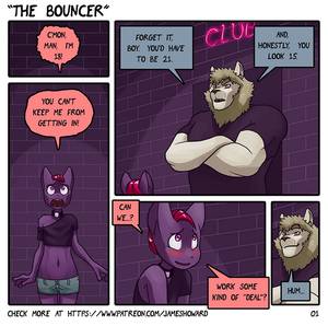 Belly Bulge Comics - The Bouncer ...