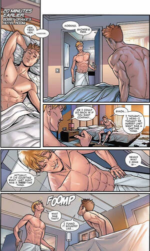 Gay Comic Book Porn - Things are heating up for comic book's Iceman | BananaGuide