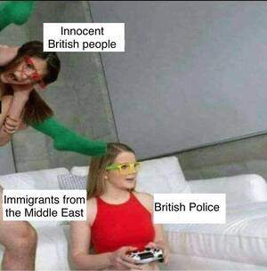 Middle East Porn Captions - Oi ya better have a loicense to be raped ya fat wanker!â€ : r/dankmemes