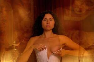 Minnie Driver Sex Tape - Minnie Driver nude boobs scene screenshot from â€œThe Governessâ€ showing her  topless big tits. Rating = 7.10/10