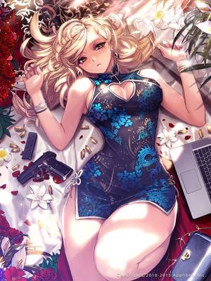 Anime Chinese Dress Porn - re 317269 sample chinadress cleavage furyou_michi_-gang_road- gun xaxak
