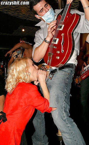 Blowjob On Stage - CrazyShit.com | On Stage Suck Job - Crazy Shit