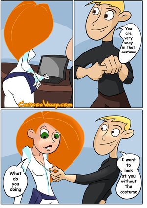 cartoon kim possible - Kim Possible - [CartoonValley][Comic][Chupa] - Kim Has Naughty Fun With Ron  porno