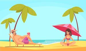 anamated nude beach ibiza - Page 5 | Couple beach walk Vectors & Illustrations for Free Download |  Freepik