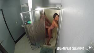 gangbang group shower - Horny pornstar gets fucked in shower after gangbang - Free Porn Videos -  YouPorn