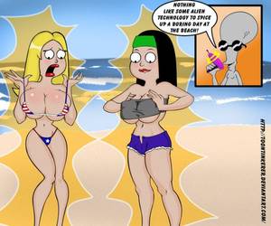 alien body found in beach - American dad francine smith tumblr porn - Francine smith boobs regarding  day at the beach body