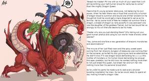 Birthing Porn Captions - Dragon Rider (Feral, Human'd, Artist:Dryadex, Dragon. Tiamat, god, goddess,  hydra) : r/yiffcaptions
