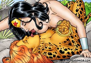 Girl Dc Comics Lesbian Porn - Hot lesbian sex featuring Wonder Woman and Cheetah 3