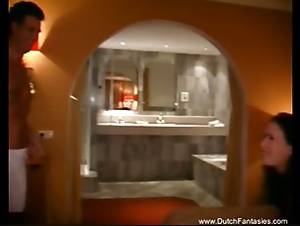 Netherlands Bathroom Porn - Crazy 3some In The Dutch Bathroom