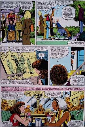 Kitty Pryde Wolverine Porn - Arion's Archaic Art: Wolverine looking at porn