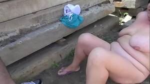 chubby granny outside - Chubby granny fucked by student outdoor - XVIDEOS.COM