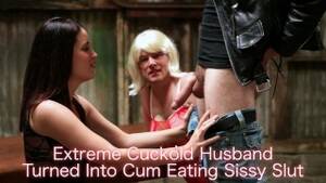 Forced Sissy Cum Swallow Porn - Extreme Cuckold Husband Turned into Cum Eating Sissy Slut! - Pornhub.com