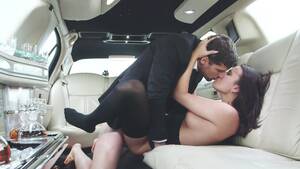 limo cam sex - Boss man scores in the limo with sexy babe Vanessa Decker - Hell Porno