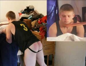 hot jock spanked - Hard spanking for blonde jock; he licks the paddle - ThisVid.com