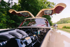 Car Porn Mercedes - mercedes 300sl gullwing vintage mint antique car porn 2.53 million dollars  at auction www.donwrightdesigns