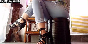 High Heel Sandals Porn - My Fresh High Heel Sandal Are Consummate For U To Worship Em HD SEX Porn  Video 11:00