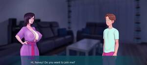 Adult Cartoon Sex Videos - This adult sex game shows busty MILF playing with stepson - CartoonPorn.com