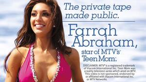 Farrah Abraham Sex Tape Porn - Farrah Abraham: 'The sex tape ruined my life!' | Fox News
