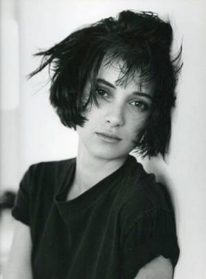 90 S Porn Star Short Black Hair - Day 20: My favorite actress is Winona Ryder. Beetlejuice, Dracula, Heathers,