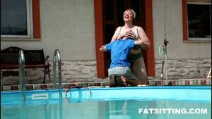 bbw pool boy - BBW Diana Facesitting The Poolboy : XXXBunker.com Porn Tube