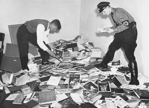 Nazi Gay Sex Drawing - Nazis examine books confiscated from the Institute for Sexual Research  before sending them off to be burned. Berlin, 1933 [1651x1200] :  r/HistoryPorn