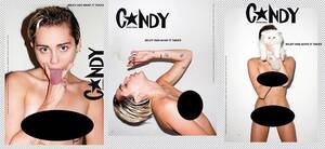 Miley Cyrus Hairy Pussy - Miley Cyrus' Most NSFW Poses Displayed on Magazine Covers