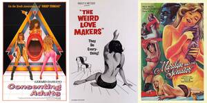 70s erotic movies - Erotic adult movie posters from the 60s and 70s | City Magazine