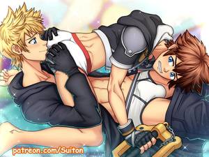 Kingdom Hearts Yaoi Porn - ... i'll be drawing a lot more kingdom hearts stuff all year!!! and some  Riku X Sora next month. https://www.patreon.com/Suiton  pic.twitter.com/s7ak0rtN5U