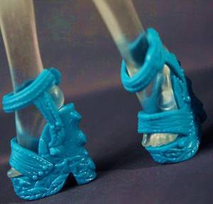Monster High Doll Porn - High Heel Blue Shoes Monster High Doll Create a New Monster Fashion Gifts  109#