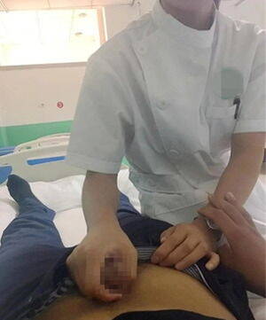 Hospital Amateur Porn - Popular article] The amateur spill image I got to the sexual desire  processing in the hospital room to the guy www nurse's apt! - Porn Image