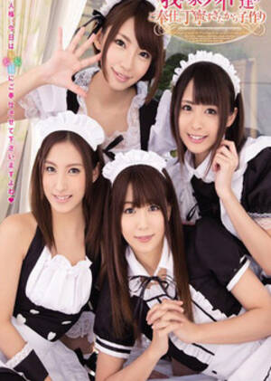 japanese maid orgy - Stunning Japanese cosplay orgy with hot amateur maids - Japanese Cosplay