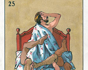 Gay Orgy Art - La Orgia Gay Orgy Sex Positive Queer Loteria Mexican Latinx Art Felix d'Eon  -