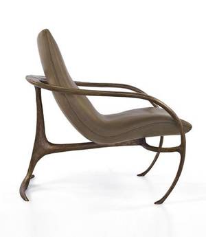 Armchair Of Love - Vladimir Kagan contemporary chair with lovely organic lines reminiscent of  Nordic folklore