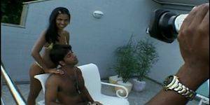 brazilian teen cute - Cute brazilian teen girl fucking on camera first time