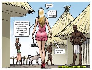 African Adult Porn Comic - african-adventures-interracial comic image 37